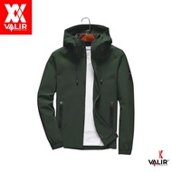 jaket pria model bermerk 2021 bahan taslan- valir seoma - hijau xxl