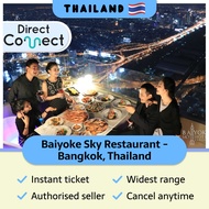 [PROMO TIKET READY] Baiyoke Sky Restaurant Dinner Buffet Bangkok Thailand Attraction Ticket Vouchers Travel Discount Sale