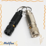 MELIFLUO EDC Tool, Aluminum Alloy Mini Emergency Keychain Light, Portable LED Light  Light Emergency