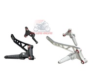 Gác chân malay V2 + bát cheo pô cnc lắp đặc ex150 135 và ex155 có tặng kèm ốc Takegawa