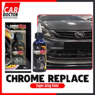 Super Black 钢琴黑 Delete Chrome Glossy Super Black Chrome Colour Paint Super Alloy Paint Dechrome