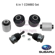 [6 IN 1 SET] Front Lower Arm Bush / Ball Joint for Subaru XV SJ SG GP7 12-18 / Forester 09 / SJG 12