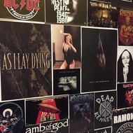 POSTER BAND RANDOM ROCK 15PCS