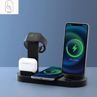 Lux Haven 4 in 1 Wireless Charger Dock for Gadgets ChargerDock