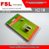 FSL Foshan Lighting 12V H21W 12356 Front Turn Signal Bulb Rear Fog Light H6W