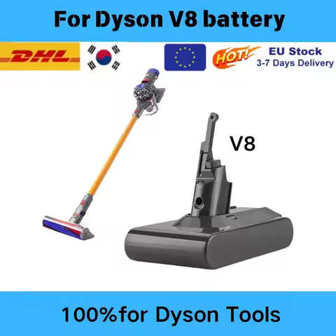21.6V For Dyson V8 Battery Absolute V8 Animal Li-ion SV10 Vacuum Cleaner series Rechargeable batteri