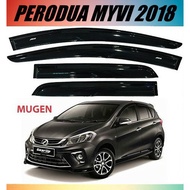 PERODUA MYVI 2018 MUGEN DOOR VISOR