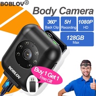 BOBLOV W4 Body Mini Action Portable Wearable Camera กีฬาขนาดเล็กสวมใส่ได้กล้องถ่ายรูปแบบ 128GB HD 1