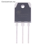 CON 40N60NPFD  and oril 40A 600V SGT40N60NPFD Motor drive running machinemonly used IGBT single  wel