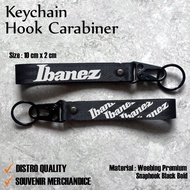 GANTUNGAN IBANEZ KEYCHAIN - IBANEZ GUITAR KEYCHAIN - IBANEZ GUITAR CARABINER - IBANEZ BASS KEYCHAIN