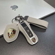 Porsche Key Case Cayenne Macan 718 911 panamera Boxster