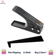 【WVH】-Guitar Pick Punch Pick Maker Guitar Pick Cutter with 2 Pick Strips Sheet for Guitar Pick Makin