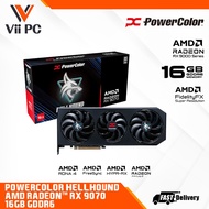 POWERCOLOR Hellhound AMD Radeon™ RX 9070 XT OR 9070 / RX9070 XT OR 9070 / RX 9070XT 16GB GDDR6 GAMIN