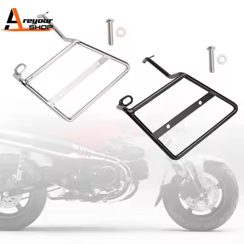 Side Bag Racks Saddlebag Mounting Bracket Left for Honda Dax St125 21-24 Chrome