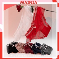 Women's Lace Panties with Cotton Bow 579 MAINIA STORE