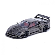 Inno64 IN64-LBWKF40-CHB 1/64 LBWK Ferrari F40 Chrome Black Diecast Scale Model Car