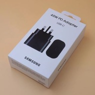 100% New全新 原裝 Samsung 充電器快充 原裝充電頭 45W 英規 三腳 快充頭 Samsung Fast Charger EP-TA845【享購物保障】
