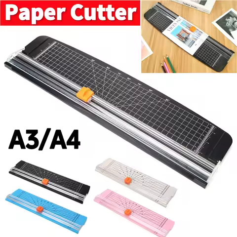 A3 A4 Paper Cutter Paper Plastic Bidirectional Cutter Machine Photo Card for Coupon Craft Paper Ligh