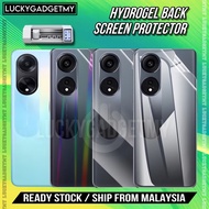 Oppo F23  F21 Pro 5G F19s F19 Pro Plus F19 Hydrogel Back Protector Hd Clear Matte Clear Aurora Carbo