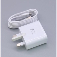 2024  For Samsung S10 S8 S9 Plus UK Fast Charger 15W Travel Adapter 9V1.67A Fast ChargeType-C Cable 