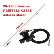 SG7900+Antenna Mount+5 METERS CABLE 144/430Mhz UV Dualband High dBi  DIAMOND SG-7900 Antenna  For Ca