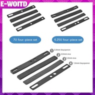 E-WOITD Mechanical Keyboard Satellite Shaft Space Key Cap Soundproof Cotton 6.25U/7U Sound-Absorbing
