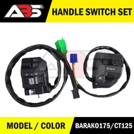 MOTORCYCLE PARTS HANDLE SWITCH ASSY SET FOR BARAKO 175