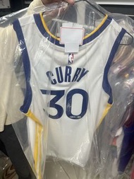 Stephen Curry 30 簽名球衣