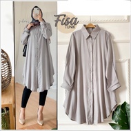 FISA TUNIK Bahan KATUN RAYON Dapat ATASAN TUNIK ( TIDAK TERMASUK HIJAB