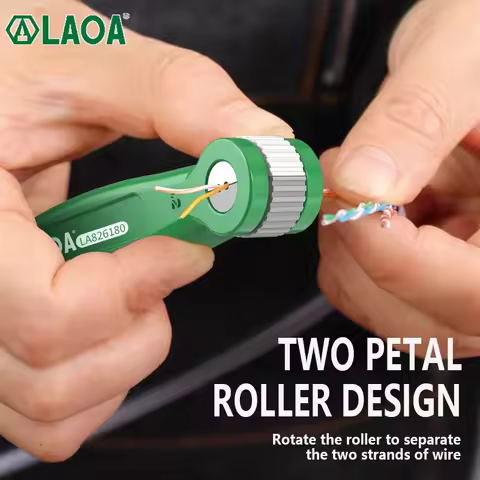 LAOA Network Cable Untwist Tool, 0.8-1.8mm Engineer Wire Straightener For Wires Pair Separator Tools