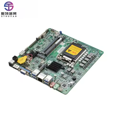 New H310C Core I3 I5 I7 LGA 1151 Motherboard 2 DDR4 M.2 SATA HD VGA Integrated LAN COM Mini ITX Indu