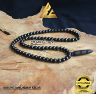 Kalung Galih Kelor Hitam Liontin Peluru untuk Pria Wanita Asli Natural Kualitas Terbaik