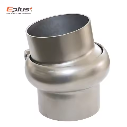 EPLUS Stainless Steel Pipe Universal Joint Pipeline Adapter Suitable For All pipes Car exhaust pipe