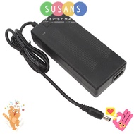 SUSANS Electric Scooter Charger, Black DC 5.5x2.5mm Electric Scooter Power Adapter, Portable 42V 2A 