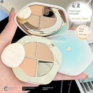 concealer TIMAGE Caitang Tricolor Concealer Palette Concealer Conceal Spots Face Acne Marks Brighten