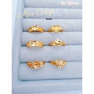 Emas Korea Cincin Kanak-kanak / Budak / Gold Plated Ring For Kids / Children