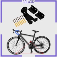 [Colaxi2] Wall Mounted Bike Rack Storage Space Saving Bracket for Garages Offices