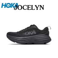 Hoka One Bondi8 Bondi 8 Personalized Black Sneakers U3QC