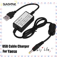 1SUNSHINE USB-DC-5B Fashion Durable Sports USB Cable Cradle for Yaesu VX5R/VX6R/VX7R/VX8R FT1DR FT2D