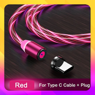 Type-C mobile phone magnetoluminescent charging cable streaming media data cable