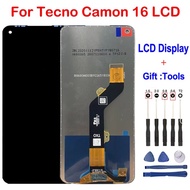 6.8" For Tecno Camon 16 CE7j CE7 LCD Display Touch Screen Digitizer Assembly Replacement For Tecno C