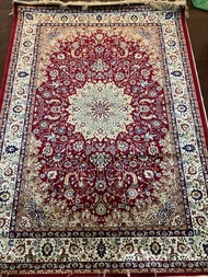 Persian carpet cotton silk size 120x160 cm from Turkey