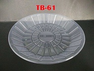 (ยกลัง1000ชิ้น)จานพลาสติก7นิ้ว TL TB-61 บรรจุ20แพคx50=1000ชิ้น