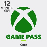 XBOX Game Pass Core 12 個月訂閱卡 數位下載版