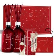 Korea Hetras Holiday Christmas Gift Edition Hotel Wood Diffuser Handcream