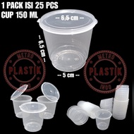 Cup Merpati Pudding 150ml Contents 25pcs/Cup Sauce 150ml/Cup 150ml/plastic Round Box 150ml Contents 