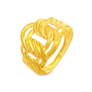 Top Cash Jewellery 916 Gold Big Width Ring