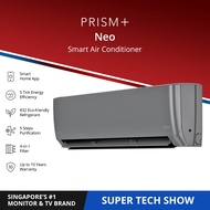 PRISM+ Neo Smart Air-Conditioner System 2 | Space Grey (R32, 5 Ticks) [Delivers in 1-2 weeks]