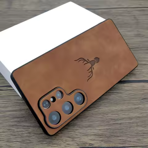 Retro Leather Case For Samsung Galaxy S26 S25 S24 S23 S22 Ultra Plus FE S25Ultra S25FE A56 A55 A54 A