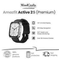 Amazfit Active 2 Square (2S) Premium (Enhanced Health Tracking | Fully Intergraded AI)